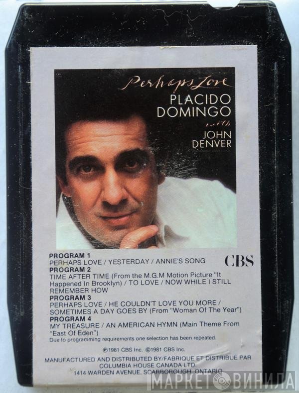 Placido Domingo With John Denver  - Perhaps Love