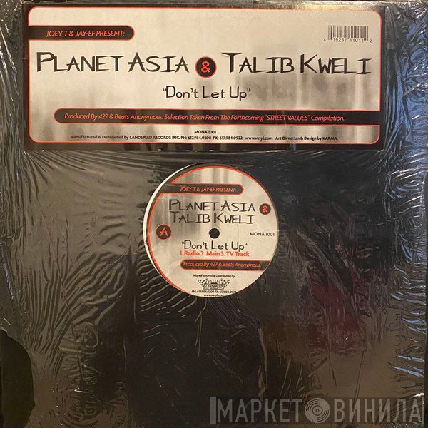 Planet Asia & Talib Kweli  - Don't Let Up