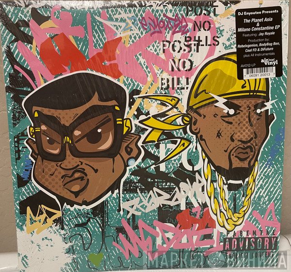 Planet Asia, Milano , Dj.EnYouTee - The Planet Asia & Milano Constantine EP