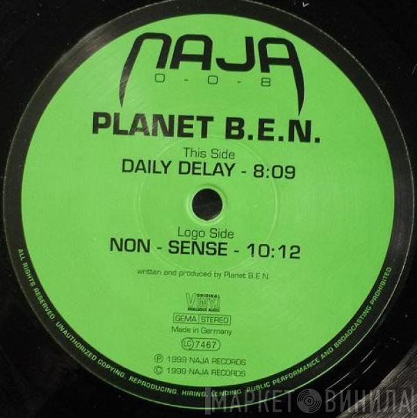Planet B.E.N.  - Non-Sense / Daily Delay