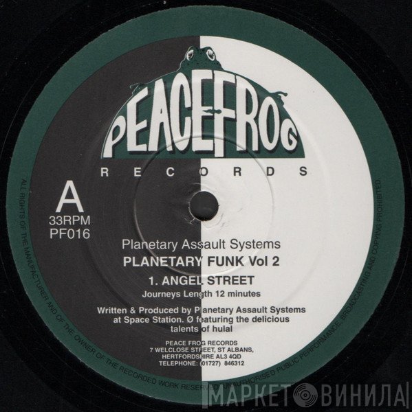 Planetary Assault Systems - Planetary Funk Vol 2