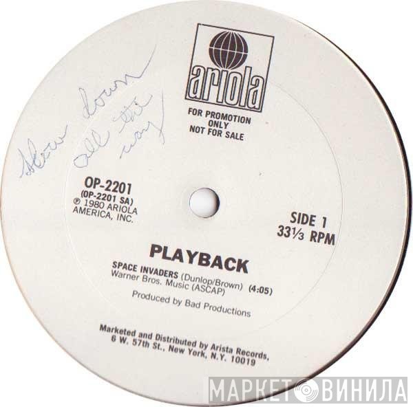 Playback  - Space Invaders