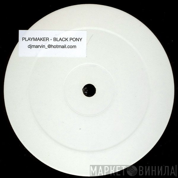 Playmaker - Black Pony
