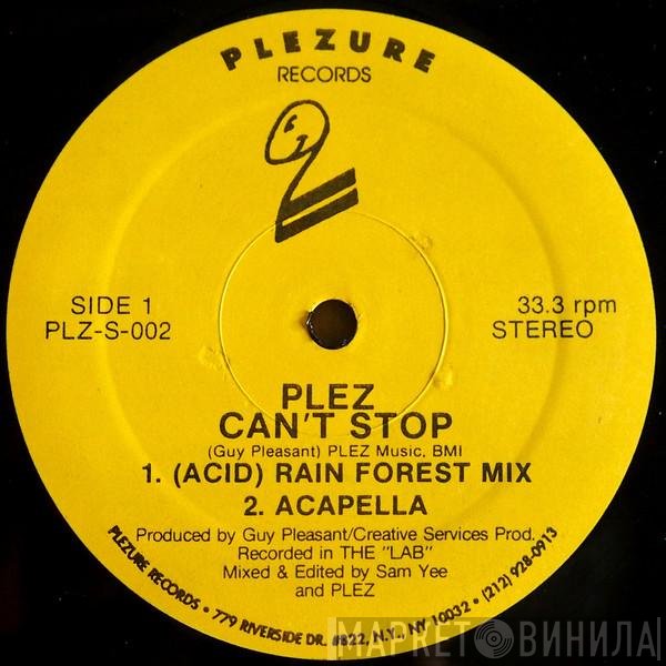 Plez - Can't Stop