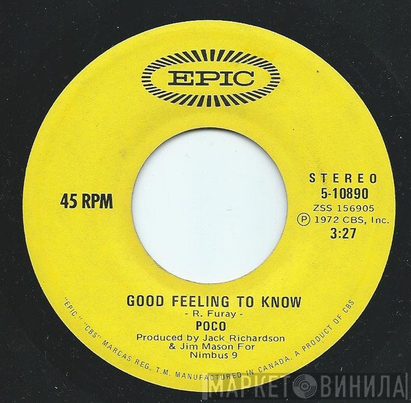 Poco   - Good Feeling To Know