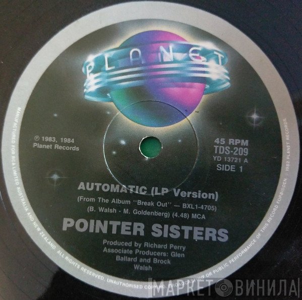 Pointer Sisters  - Automatic
