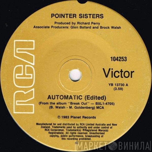 Pointer Sisters  - Automatic