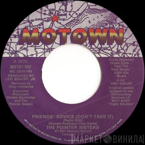 Pointer Sisters - Friends' Advice (Don't Take It)