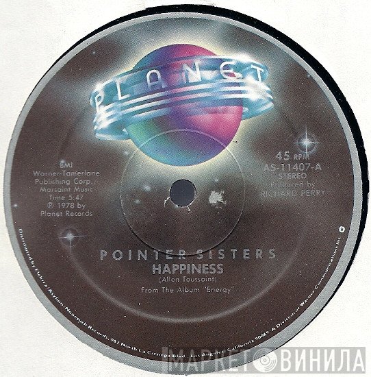 Pointer Sisters  - Happiness