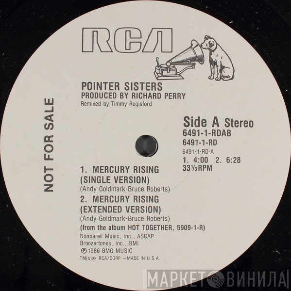 Pointer Sisters - Mercury Rising