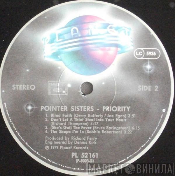 Pointer Sisters  - Priority