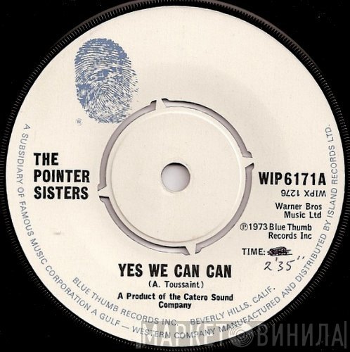 Pointer Sisters - Yes We Can Can