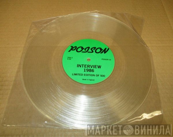 Poison  - Interview 1986