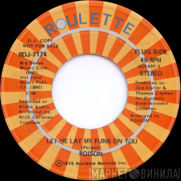 Poison - Let Me Lay My Funk On You