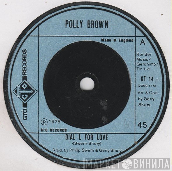 Polly Brown - Dial L For Love