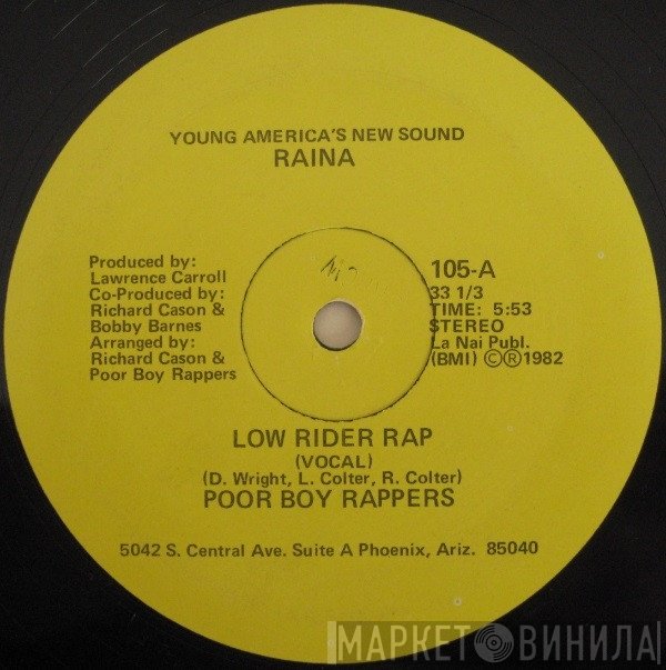 Poor Boy Rappers  - Low Rider Rap