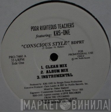 Poor Righteous Teachers featuring KRS-One  - Conscious Style
