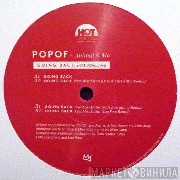 Popof + Animal And Me Feat. Arno Joey  - Going Back