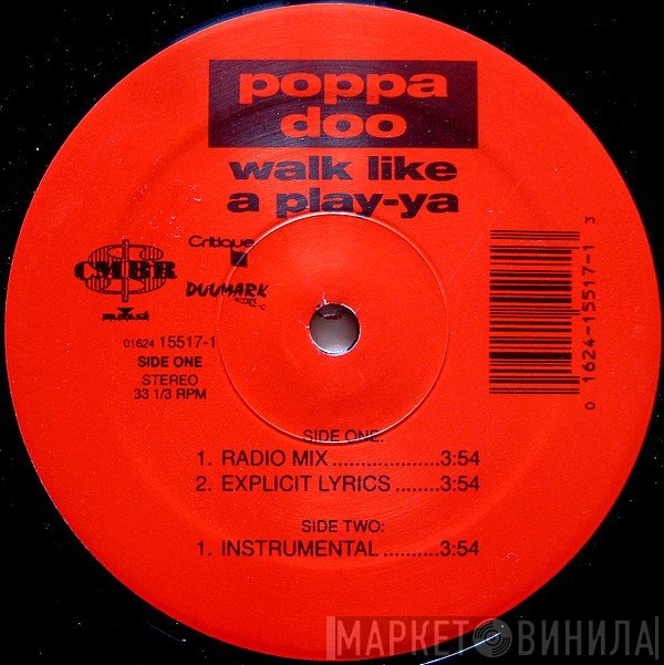 Poppa Doo - Walk Like A Play-ya