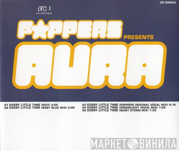 Poppers, Aura  - Every Little Time