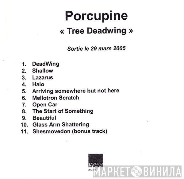 Porcupine Tree  - Deadwing