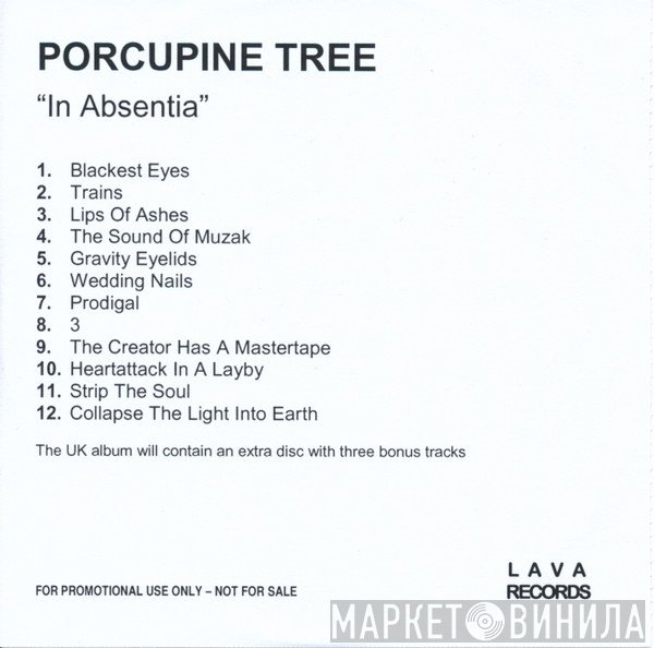Porcupine Tree  - In Absentia