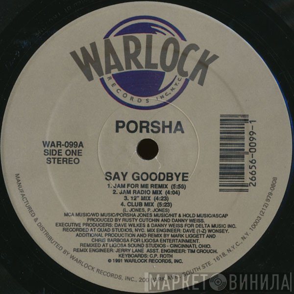 Porsha  - Say Goodbye