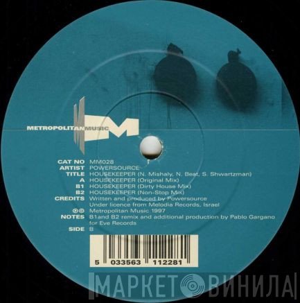Power Source - Housekeeper