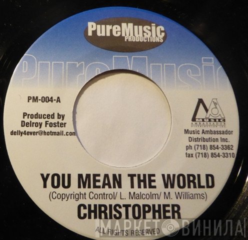 Powerman, Christopher  - You Mean The World / God Bless The Ghetto