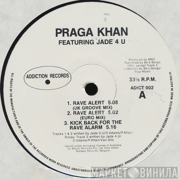 Praga Khan Featuring Jade 4U  - Rave Alert