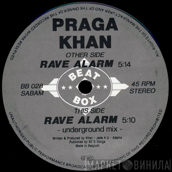 Praga Khan  - Rave Alarm