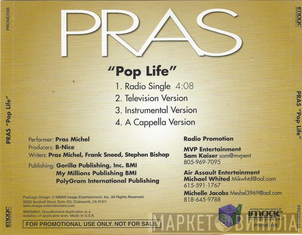 Pras Michel  - Pop Life