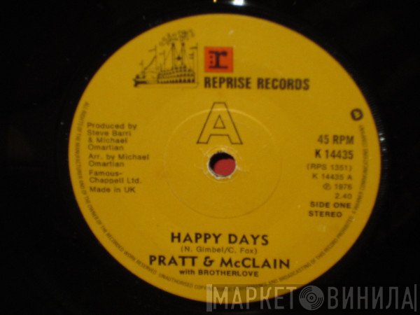 Pratt &amp; McClain, Brotherlove - Happy Days