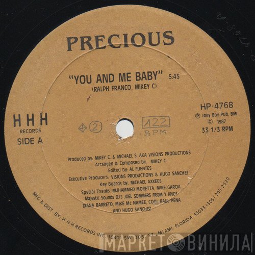 Precious  - You And Me Baby