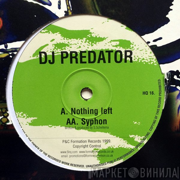 Predator - Nothing Left