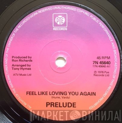 Prelude  - Feel Like Loving You Again