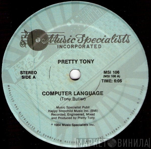 Pretty Tony  - Computer Language