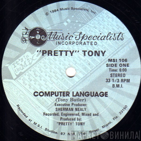 Pretty Tony  - Computer Language