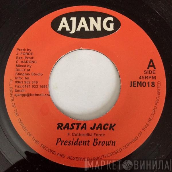 Prezident Brown / General Levy Feat. Red Rose Crew  - Rasta Jack / Nector