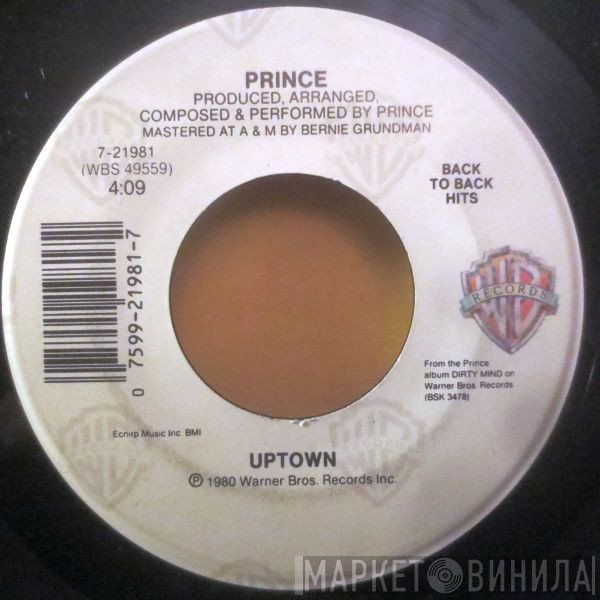 Prince  - Uptown / Controversy