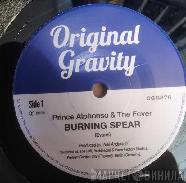 Prince ALPHONSO & THE FEVER - Burning Spear