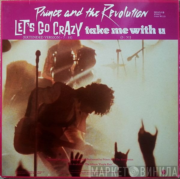 Prince And The Revolution  - Let's Go Crazy / Take Me With U / Erotic City