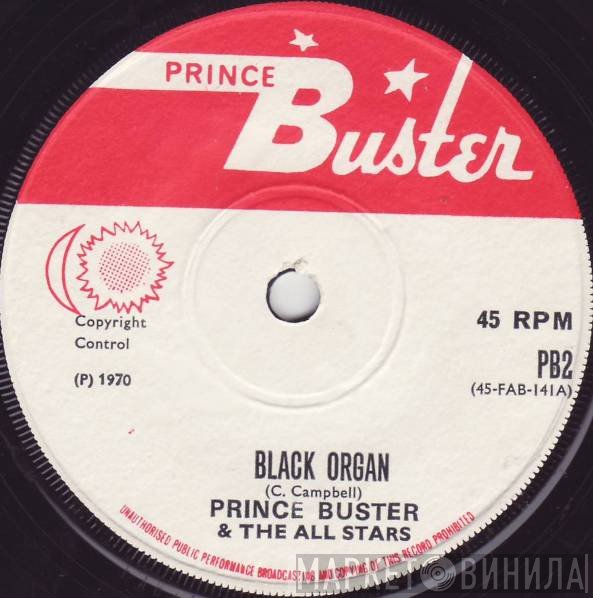 Prince Buster, Prince Buster's All Stars - Black Organ / Rat Trap