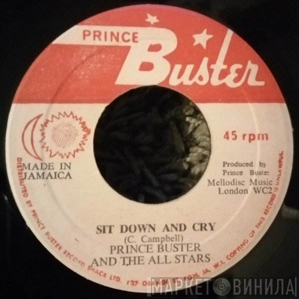 Prince Buster, Prince Buster's All Stars - Sit Down And Cry /  Judge Dread