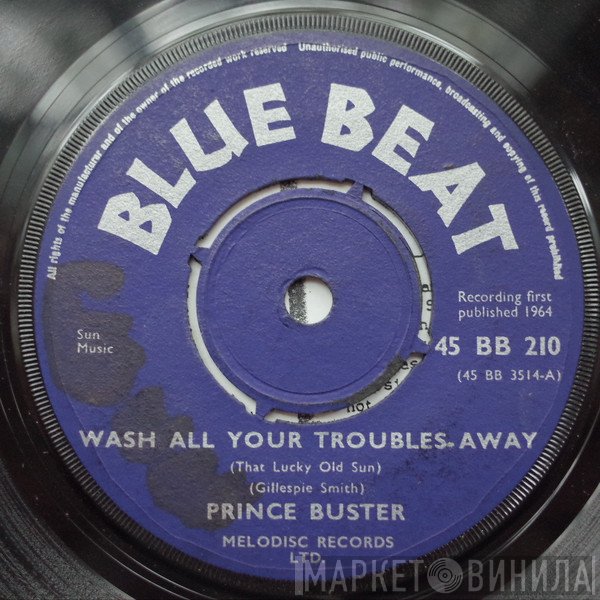 Prince Buster, Rico & All Stars - Wash All Your Troubles Away (That Lucky Old Sun) / Soul Of Africa