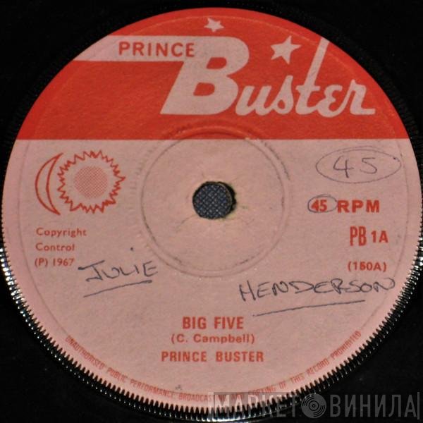 Prince Buster - Big Five