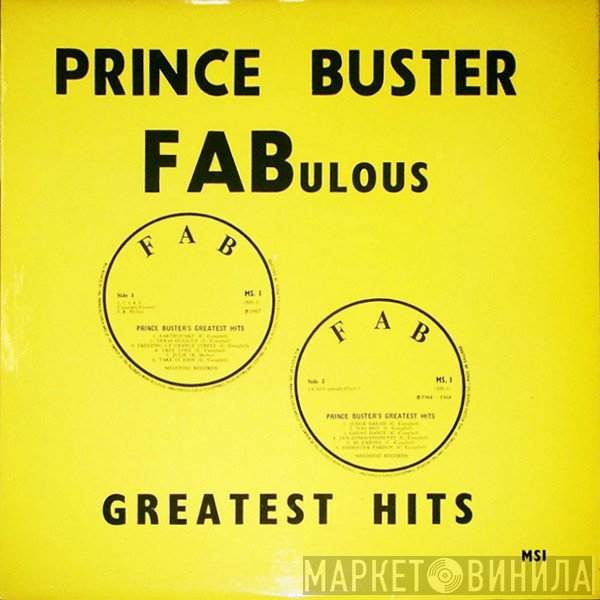 Prince Buster - Fabulous Greatest Hits