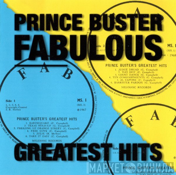 Prince Buster - Fabulous Greatest Hits