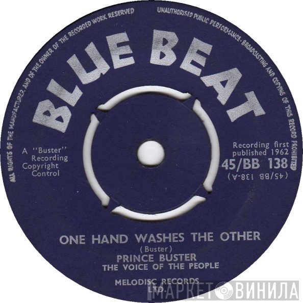Prince Buster - One Hand Washes The Other / Cowboy Comes To Town
