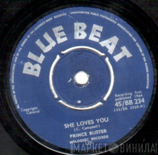 Prince Buster - She Loves You / Healing